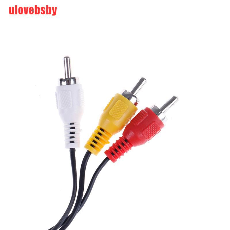 Bộ Chia 3 Cổng Âm Thanh Hình Ảnh Av Rca Kèm Dây Cáp