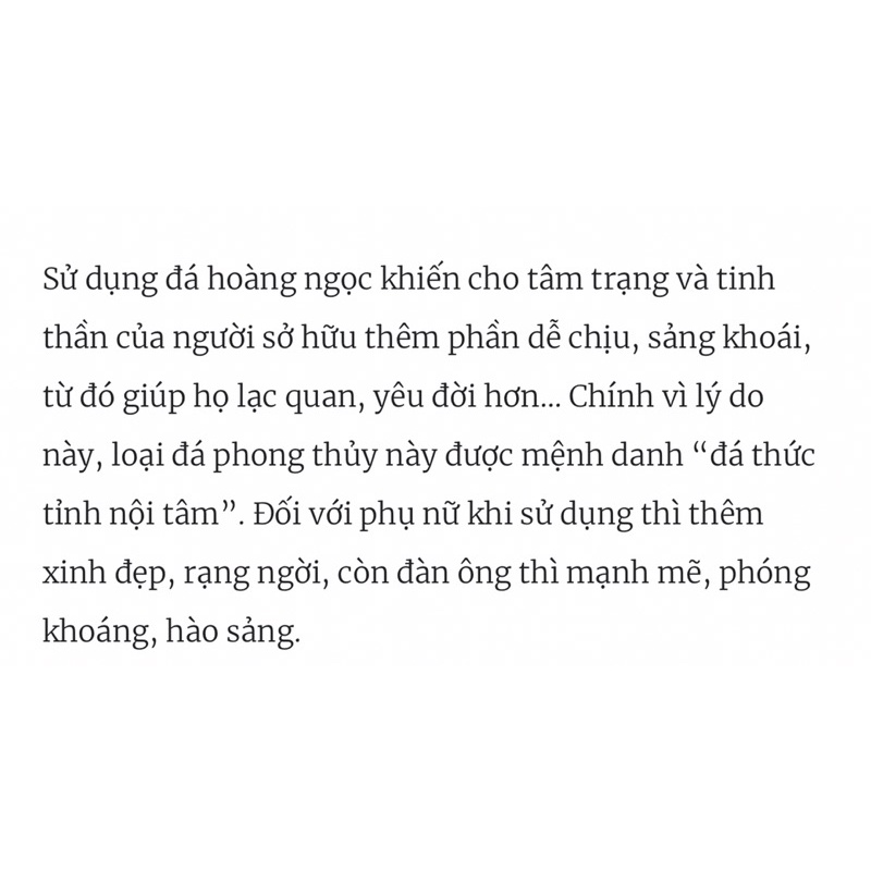 Đá hoàng ngọc thiên nhiên