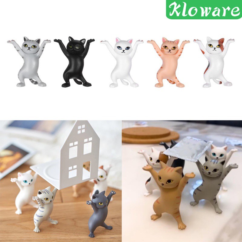 Giá Đỡ Bút Hình Mèo Dễ Thương Trang Trí Nhà Cửa Diy