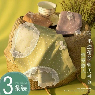 Quần lót cotton basic chấm bi inonin