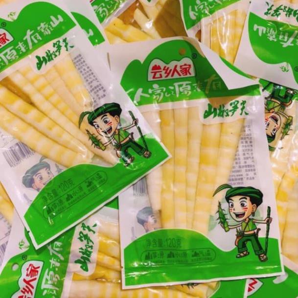 Măng Trúc Cay Giòn,Siêu Ngon - Gói 100gr