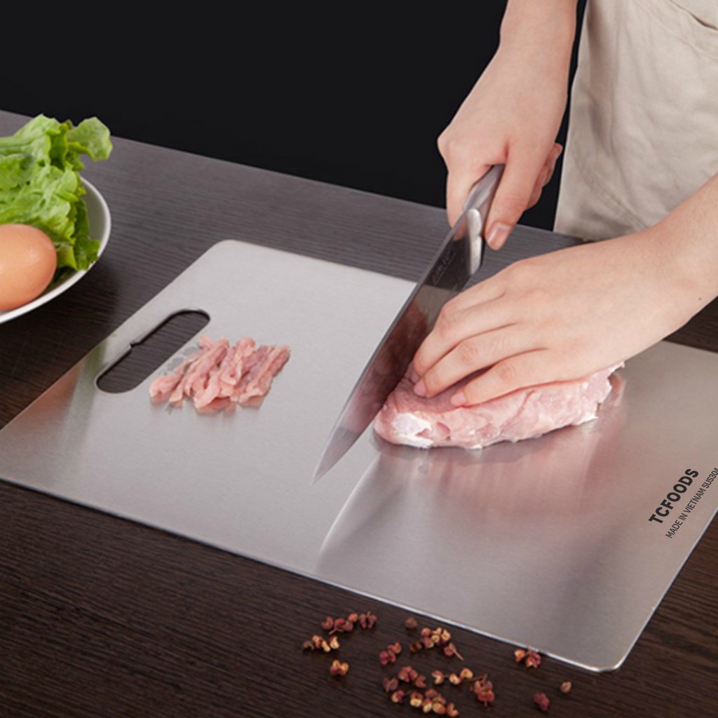 🥰 FREESHIP 🥰THỚT INOX 304 CAO CẤP SIZE LỚN KHÁNG KHUẨN