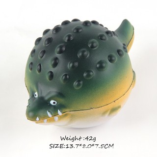 Đồ chơi Squishy CÁ SẤU CHÚA mập ú bụng bự dễ thương