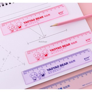 Thước Kẻ Hình Gấu Loại 20cm