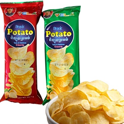 Snack potato khoai tây vela đồ ăn vặt ngon giá rẻ ăn vặt cổng trường