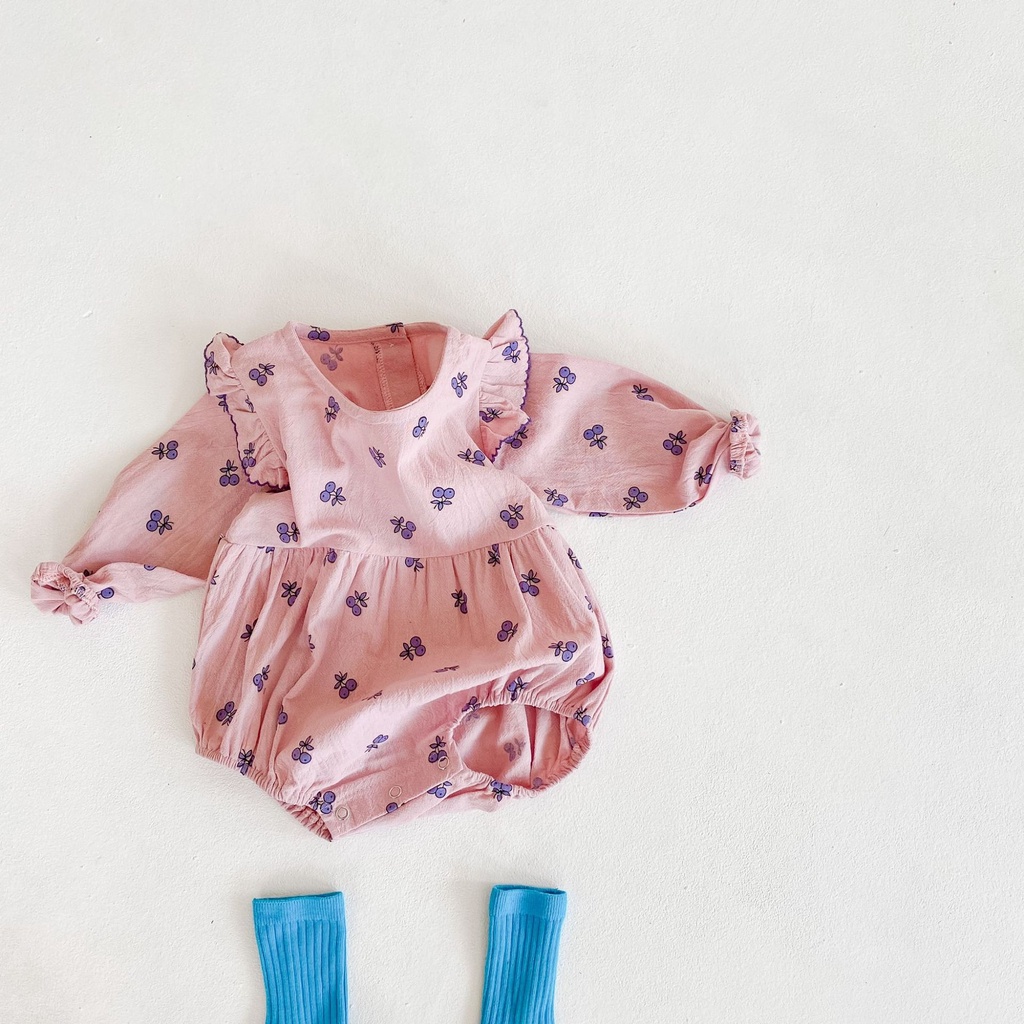 Áo Liền Quần Và Nón Đáng Yêu Cho Bé Mới Sinh