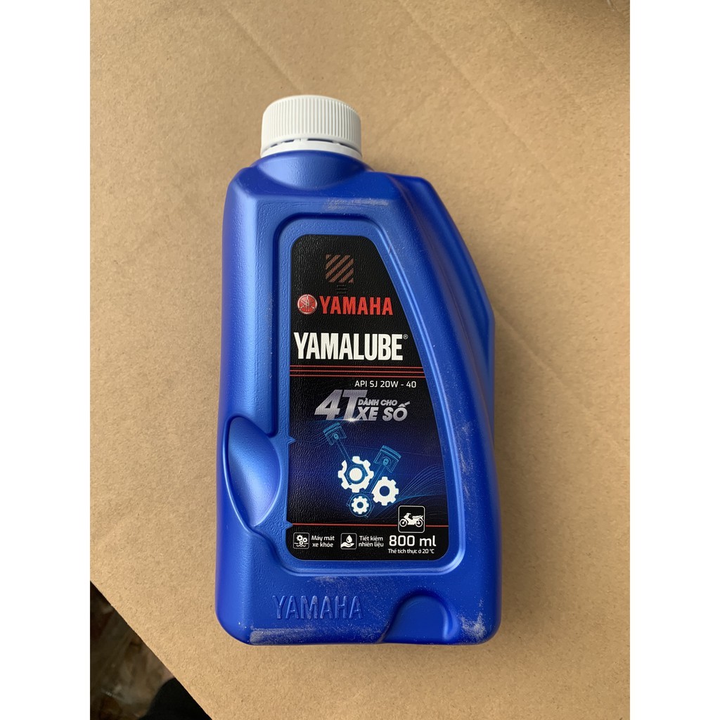 Dầu nhớt YAMALUBE chính hãng YAMAHA 800ml 20w-40 4T dùng cho xe số