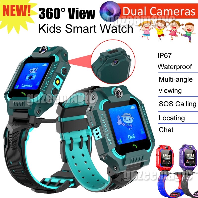Đồng Hồ Thông Minh Z6 / Q19 Chống Nước IP68 Có Định Vị GPS Cho Bé
