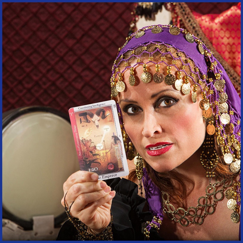 Bộ Bài Tarot 78 Lá Hình Mèo Hoạt Hình Phiên Bản Tiếng Anh Chất Lượng Cao