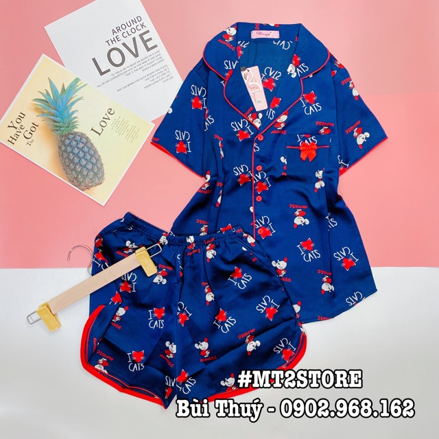 Bộ lụa cộc đùi ,siêu mát | BigBuy360 - bigbuy360.vn