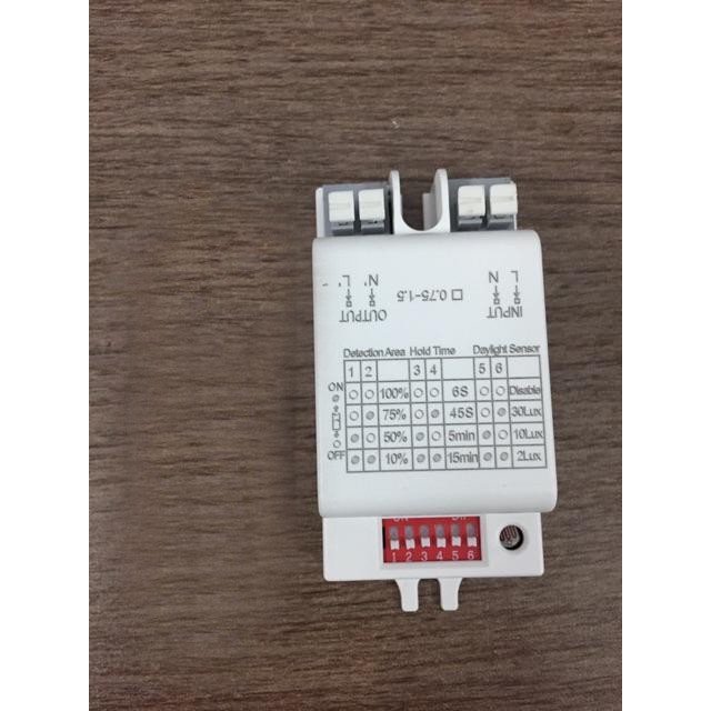 Công Tắc Cảm Biến Radar, cảm biến ánh sáng công suất lớn 500w -TCZ9801