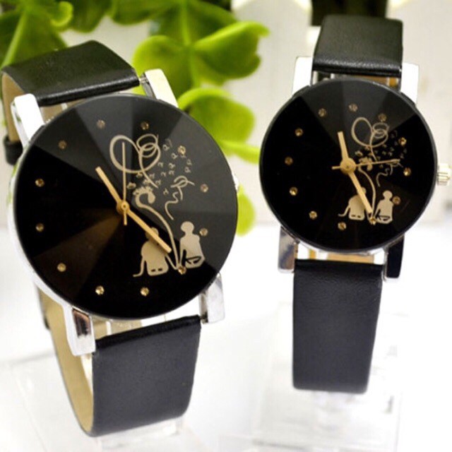 DH147 [GIÁ SỈ] ĐỒNG HỒ CẶP ĐÔI NAM NỮ DÂY DA THẠCH ANH TÌNH NHÂN SIÊU HOT | BigBuy360 - bigbuy360.vn