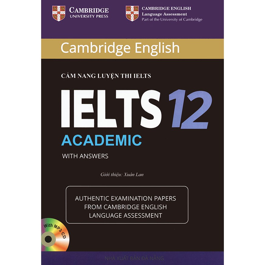 Sách - Cambridge IELTS Practice Tests 12 - Academic song ngữ thumbnail