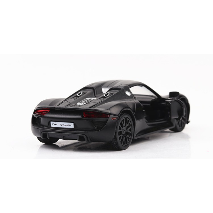 Ô tô Mô hình Porsche 918 Spyder Black Tỉ lệ 1:36