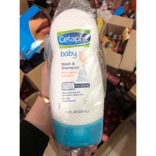 Combo sữa tắm cetaphil baby