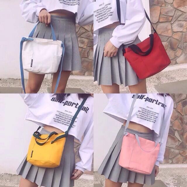 Túi canvan đeo chéo năng động