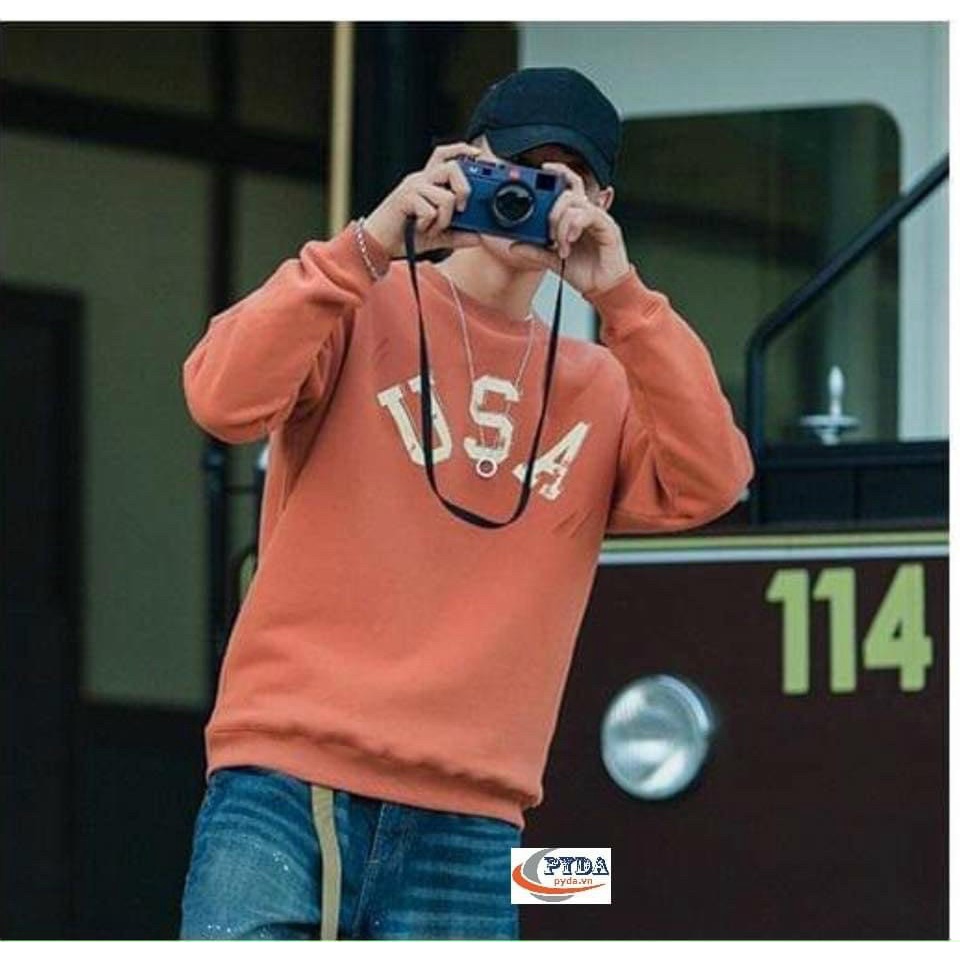 [MẪU MỚI TREND THU ĐÔNG 2021] Áo sweater Form Rộng Áo hoodie UNISEX Nam Nữ- In Hình U SA
