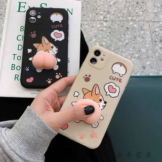 Dán Ốp Điện Thoại Iphone Mông Shin, Chó Corgi Ngộ Nghĩnh Halena PK 70