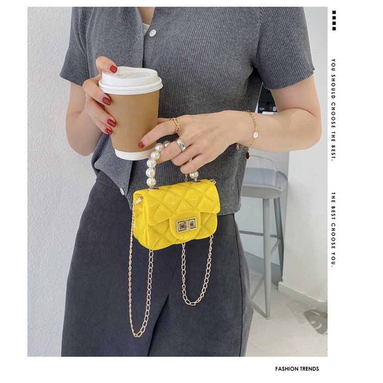 Túi xách nữ túi đeo chéo mini quai xách ngọc trai nhân tạo 1999store_official