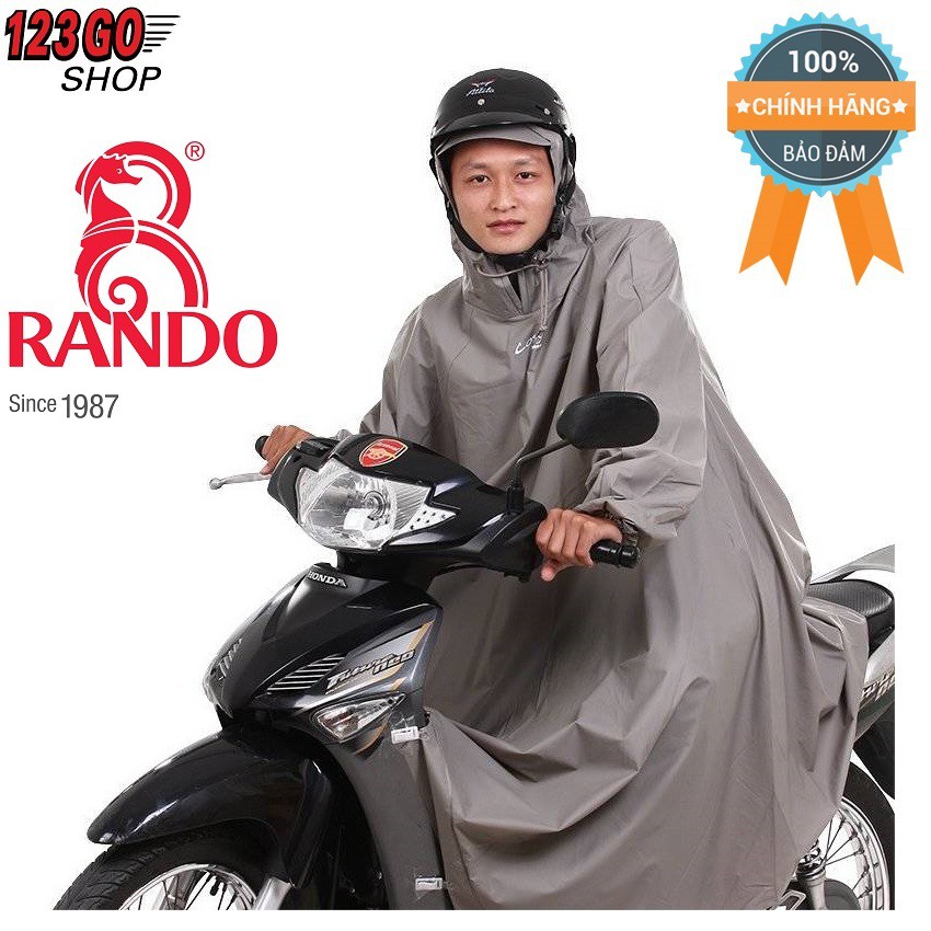 [BÁN NHIỀU] Áo mưa Rando Poncho Cosy “Không ướt ống quần” APPS-16 (Liền Hông). (*)(*) 123GO SHOP.