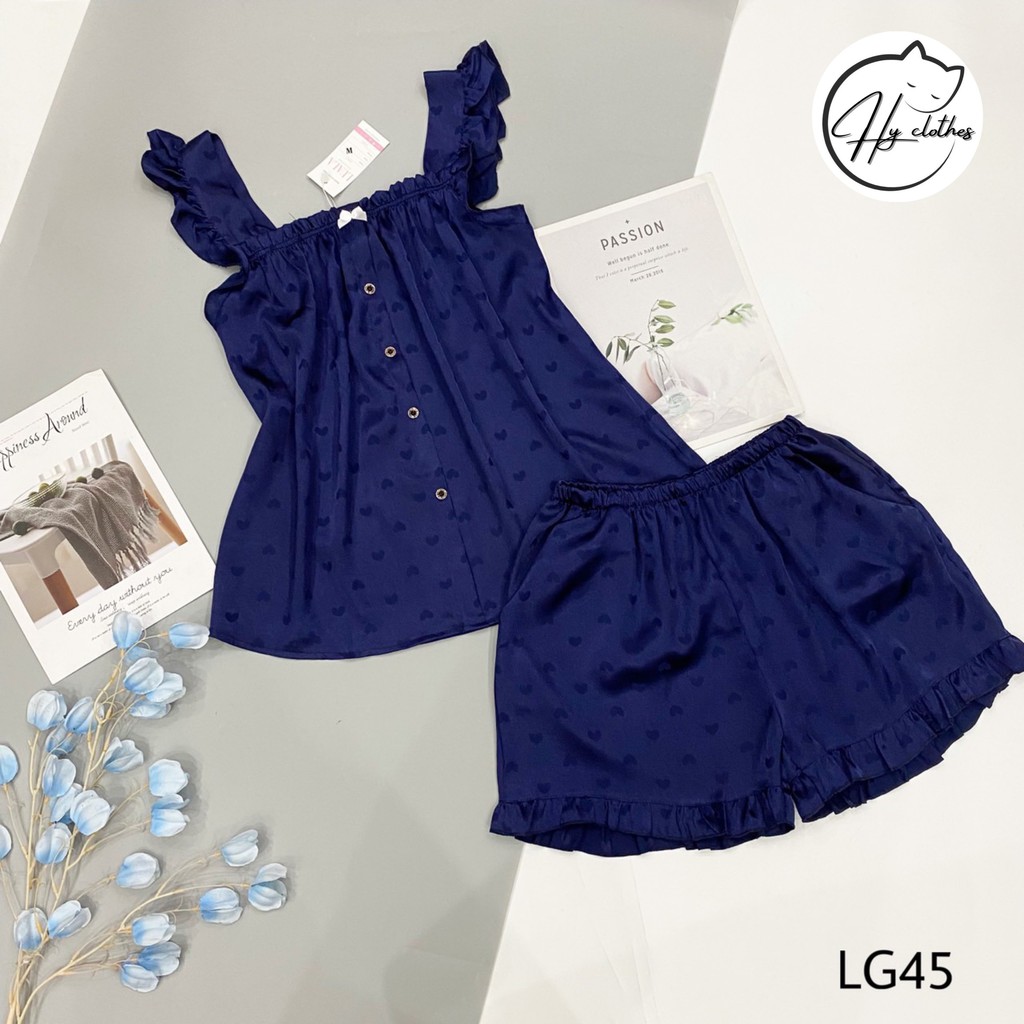 BỘ NGỦ HAI DÂY CÁNH TIÊN chun ngực nơ nhỏ mềm mát 2s | BigBuy360 - bigbuy360.vn