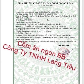 Cốm ăn ngon  BB_ ĐIỀU  TRỊ BIẾNG ĂN TẬN  GỐC