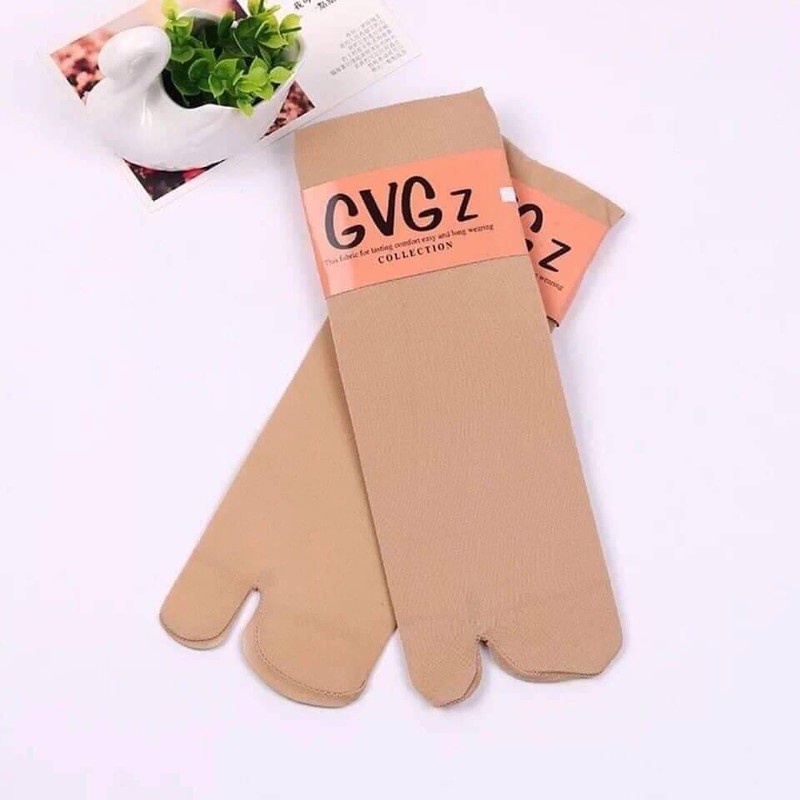 Tất xỏ ngón da dày GVG hàng loại 1 Sét 10 đôi