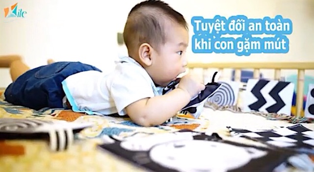 Học Liệu Kích Thích Thị Giác Bằng Vải- Bộ 5 Miếng- Made in Vietnam