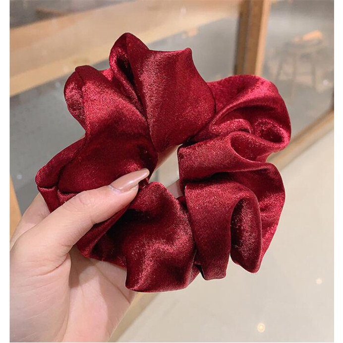 Dây Buộc Tóc Kẻ Sọc Phong Cách Hàn Quốc 32 Màu Lựa Chọn