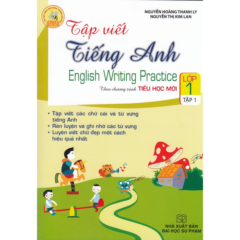 Sách - Combo Tập Viết Tiếng Anh Lớp 1 Tập 1+2 (Theo Chương Trình Tiểu Học Mới) (Bộ 2 Cuốn)