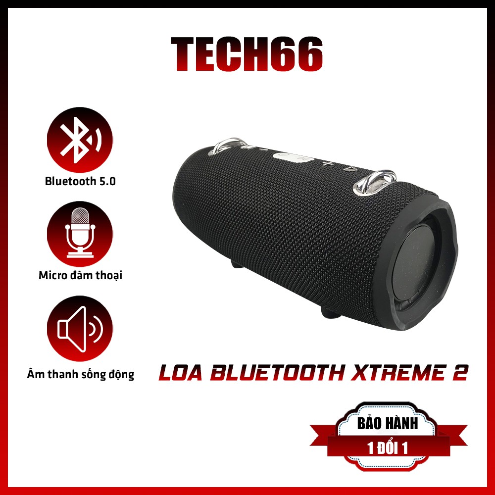 Loa Bluetooth Nghe Nhạc Siêu Bass Xtreme 2 Kết Nối Không Dây - Vỏ Chống Thấm Nước Tốt – Hỗ Trợ Usb Thẻ Nhớ Cổng 3.5