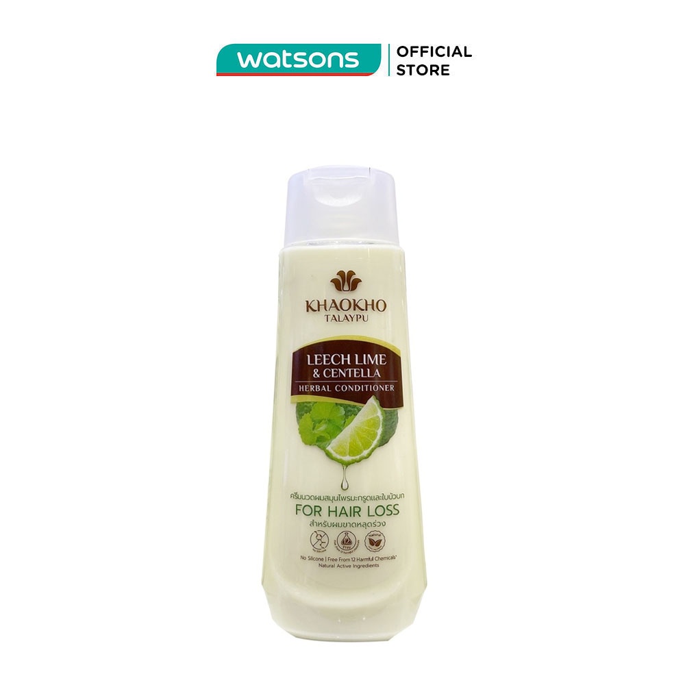 Dầu Xả Thảo Dược Khaokho Talaypu Chanh Và Rau Má 185ml