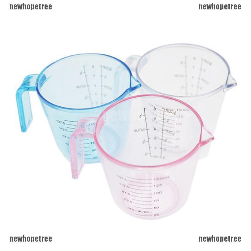 Cốc đong dung dịch chất liệu nhựa trong suốt dung tích 150ml