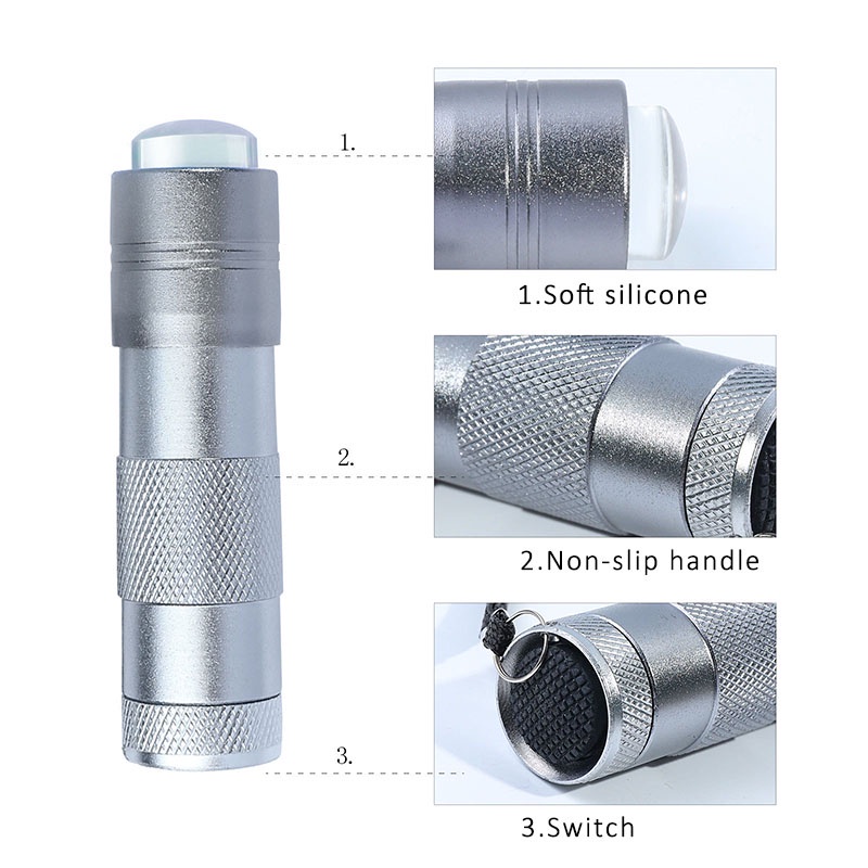 Đèn LED UV Sấy Khô Móng Tay Bằng Silicone Nhanh Khô