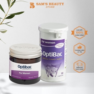 Men vi sinh Optibac Probiotics For Women tím dành cho phụ nữ 30/90 viên - Sam’s Beauty Store