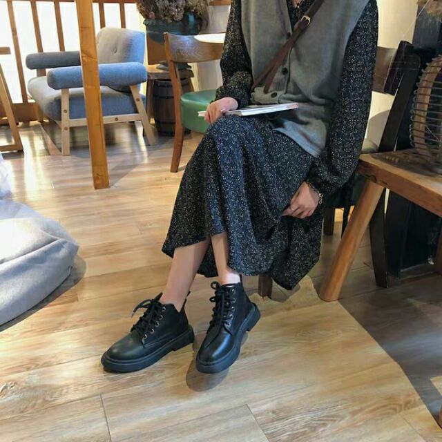 Boots cổ cao vintage