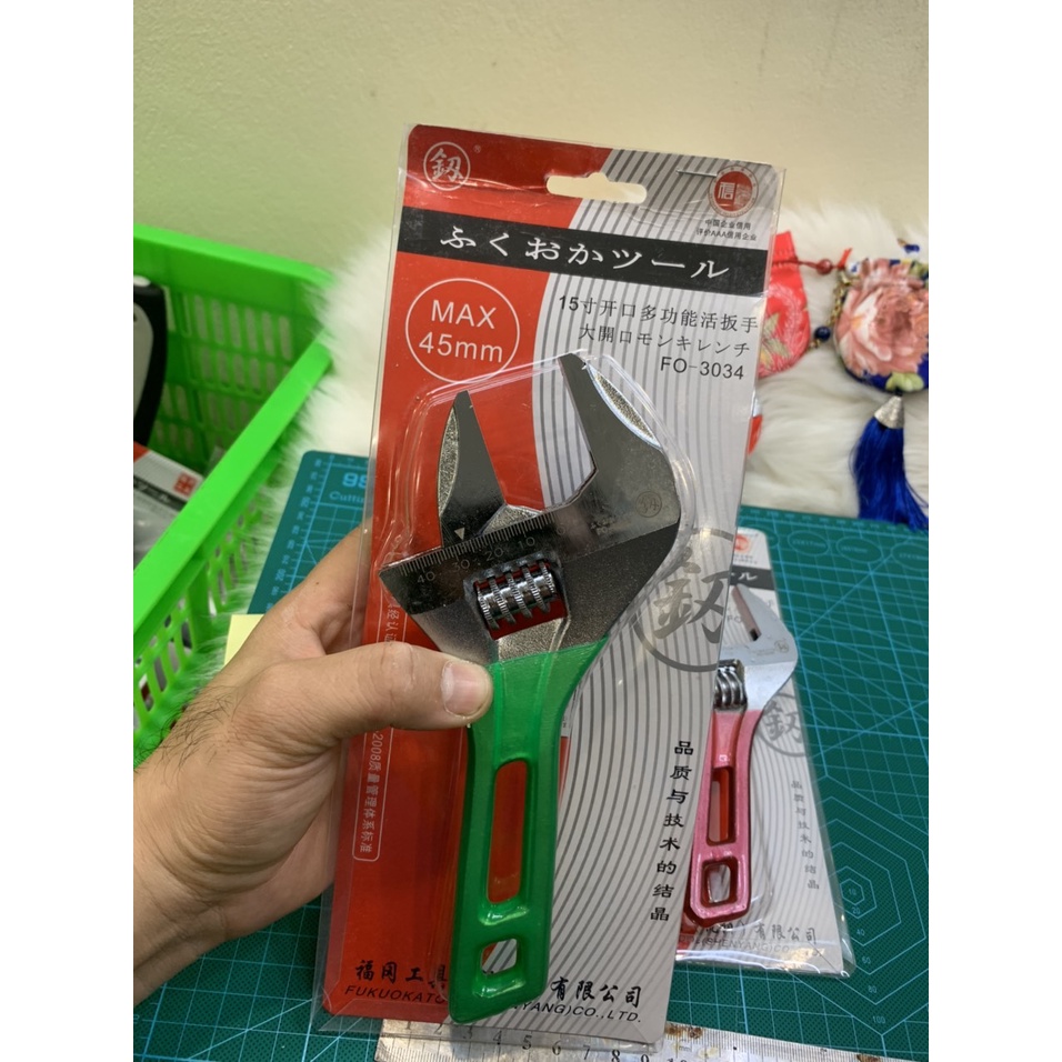 MỎ LẾT MIỆNG RỘNG CÁN NGẮN KIỂU NHẬT FUKUOKA 30mm FO-3032, 35mm FO-3033, 45mm FO-3034