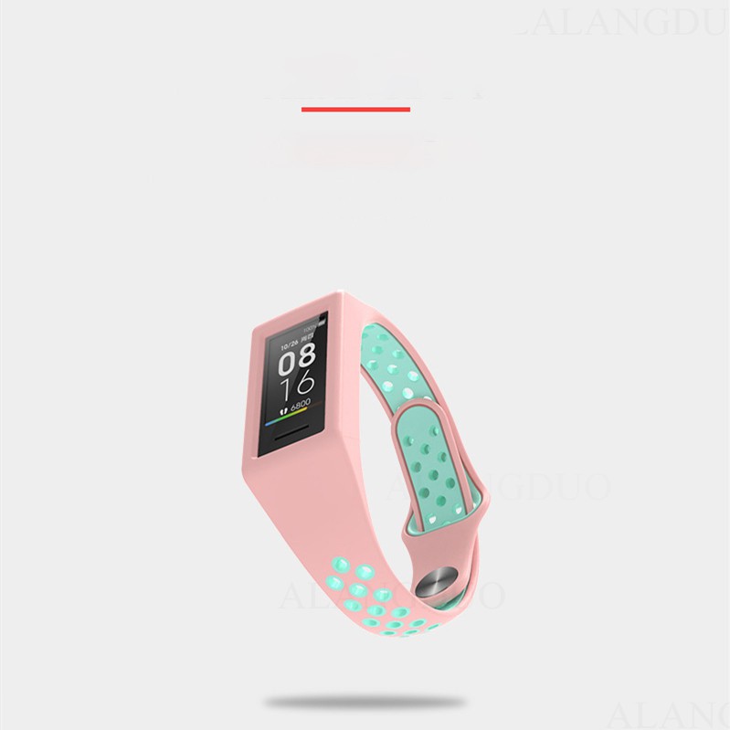 Dây Đeo Silicon Màu Trơn Phụ Kiện Cao Cấp Cho Xiaomi Mi Band 4c