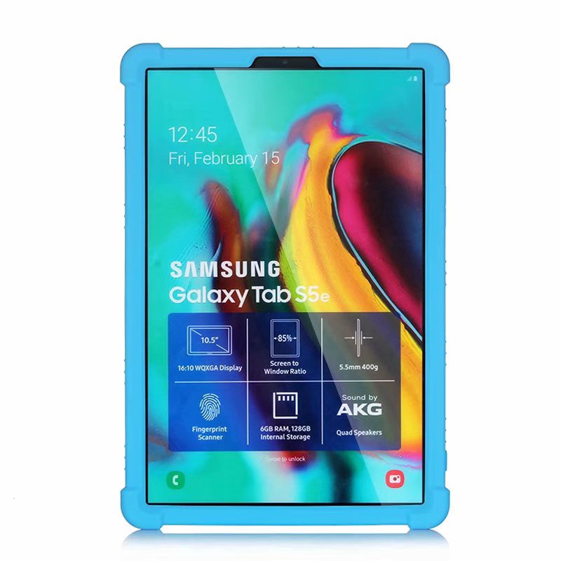 Soft Silicone case for Samsung Galaxy Tab S5e Ốp lưng shock proof cover SM-T720 SM-T725 Vỏ bảo vệ