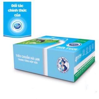 Thùng 48 hộp sữa tươi tiệt trùng cô gái hà lan đủ mùi 180ml
