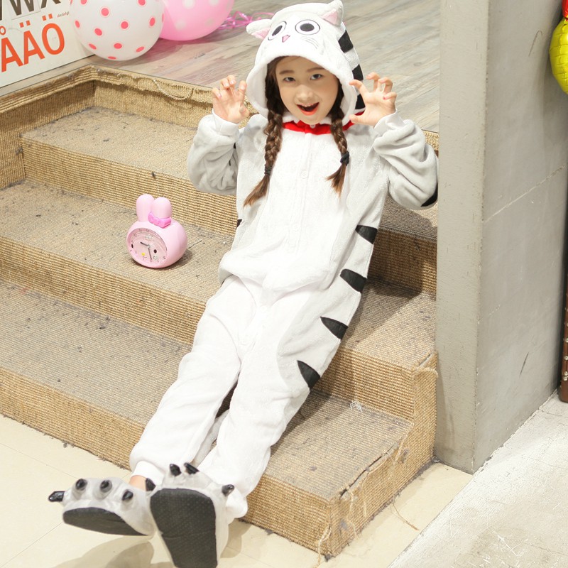 Kids Chi 's Sweet Home Kigurumi Animal Cosplay Trang phục Onesie