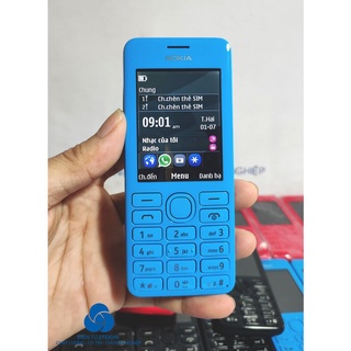 Điện thoại nokia 206 2 sim giá rẻ đẹp bàn phím lớn cho người già