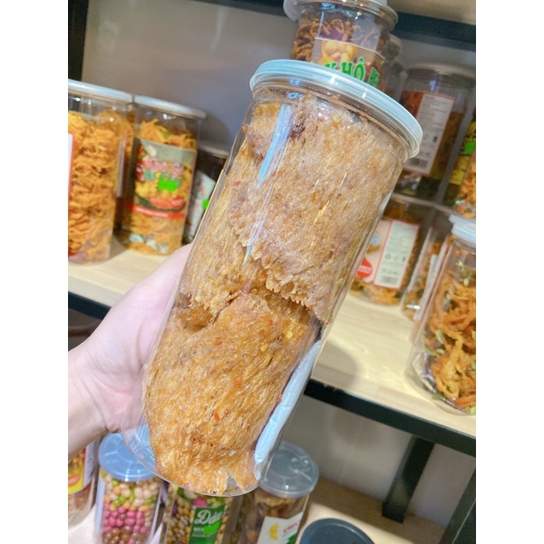 🦑🐙 MỰC CÁN TẨM GIA VỊ LON PET 300G 🐙🦑
