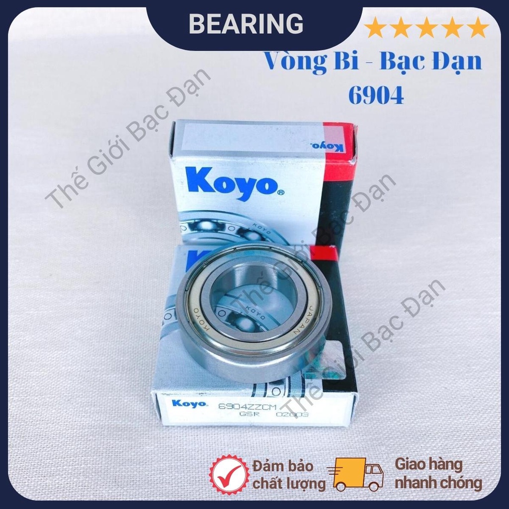 Vòng bi bạc đạn 6900, 6901, 6902, 6903, 6904, 6905, 6906 ZZCM KOYO - chất lượng cao-Thế Giới Bạc Đạn