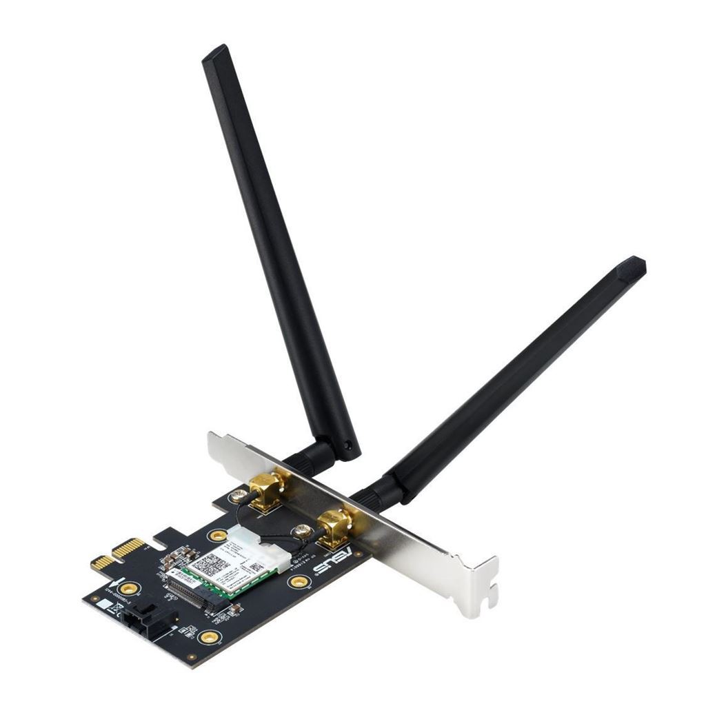 Card mạng WIFI ASUS PCE-AX3000 chuẩn AX3000 - Hàng chính hãng