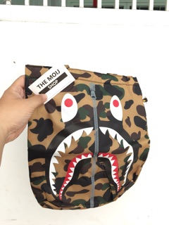Túi Tote Đeo Chéo Bape Camo