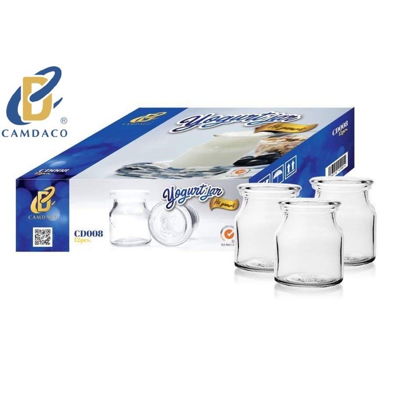 Combo 12 Hủ Thuỷ Tinh Làm Sửa Chua Hiệu CAMDACO Việt Nam | BigBuy360 - bigbuy360.vn