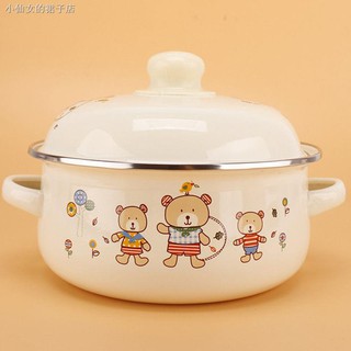 Nồi nấu ăn tráng men kiểu Vintage chuyên dùng