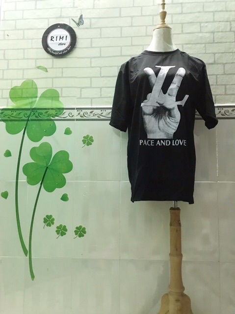 Áo thun đen in hình form đẹp vải dày MH