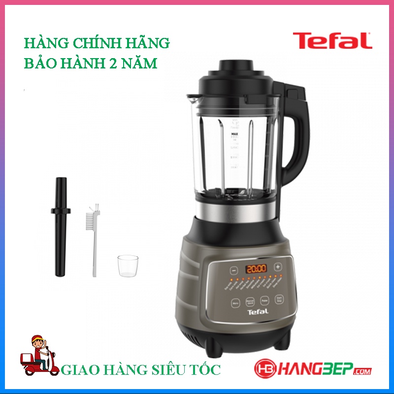 [Mã ELHA22 giảm 6% đơn 300K] Máy làm sữa hạt sinh tố Tefal BL967B66 1300W - Bảo hành chính hãng 2 năm